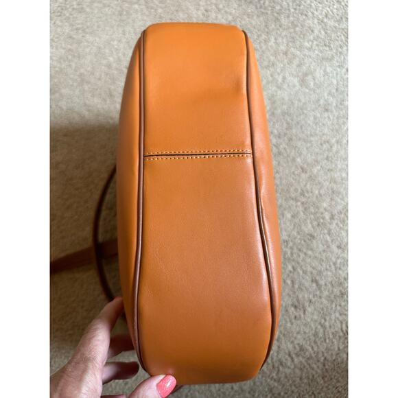 Coach Soft Tabby Hobo Bag Colorblock Brass/Canyon Rust Smooth Leather C6660 - Picture 7 of 16